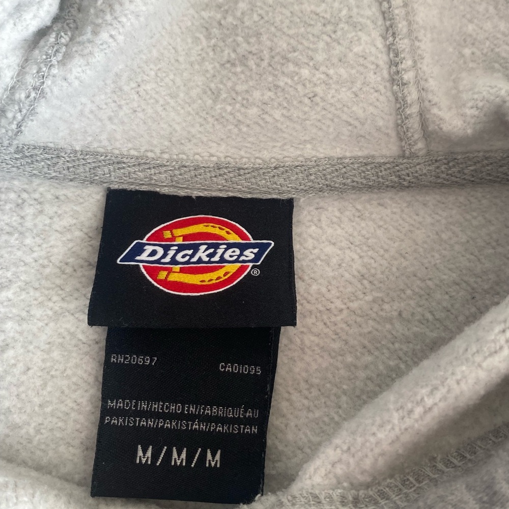 Light grey Hoodie with Dickie’s logo - Picture 5 of 5